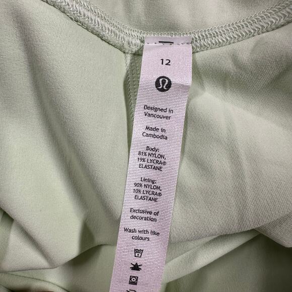 Lululemon Align High-Rise Crop 23" Creamy Mint Women's Size 12 New With Tags - Picture 7 of 11